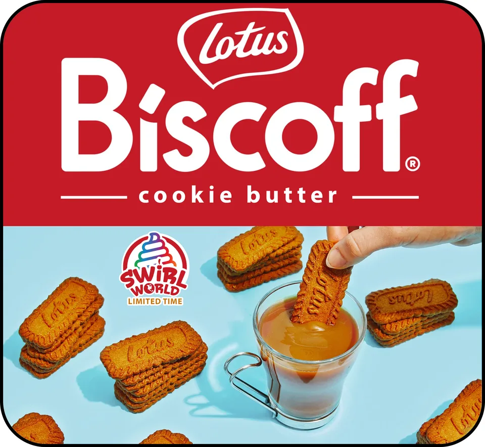 Spiced Cookie Butter — Swirl World flavour label
