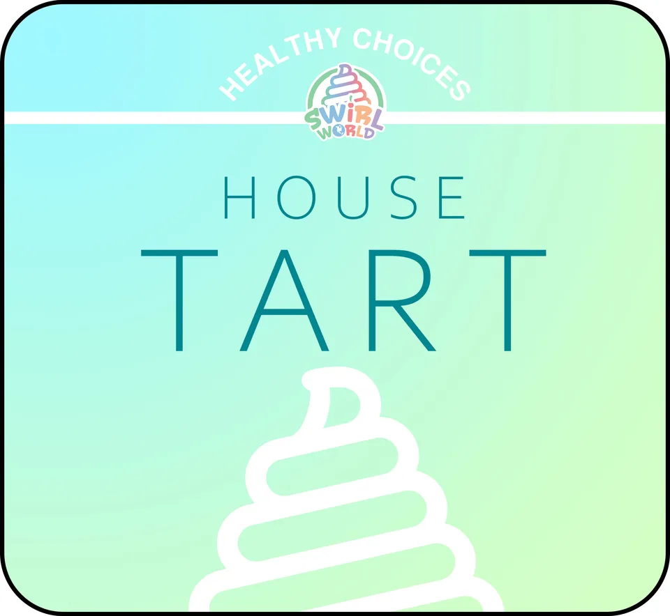 House Tart — Swirl World flavour label