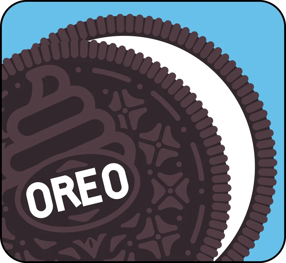 Cookies & Cream — Swirl World flavour label